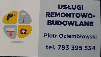 Piotr Ozięmbłowski REMONTUJEMY DLA CIEBIE